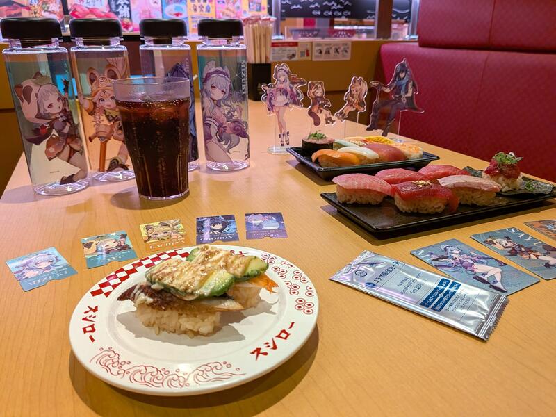 原神』×スシローコラボ第2弾「観月の宴」が開催！限定・復刻