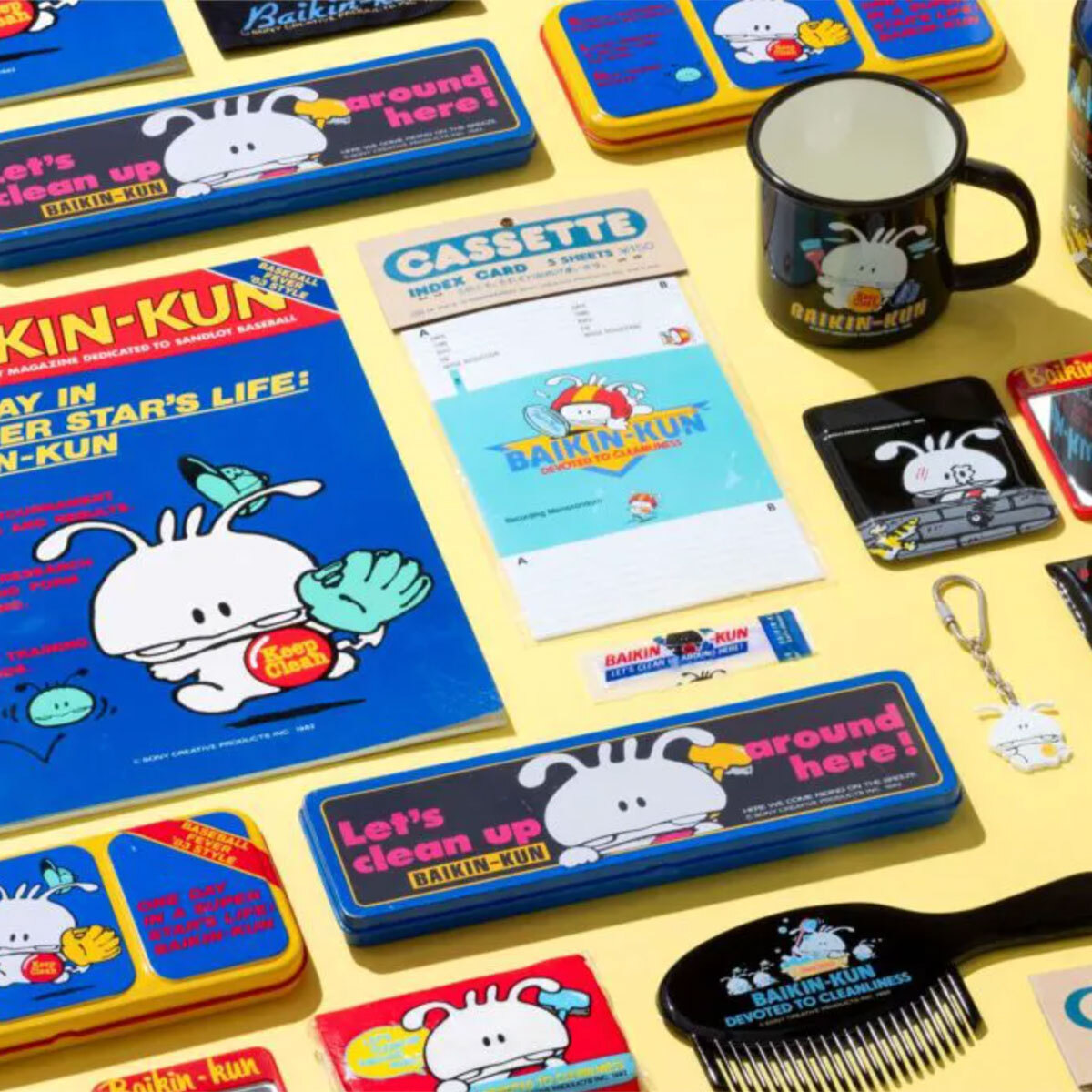 JJ昭和レトロ学園】 「バイキンくん」グッズ11選 異色のバイキン