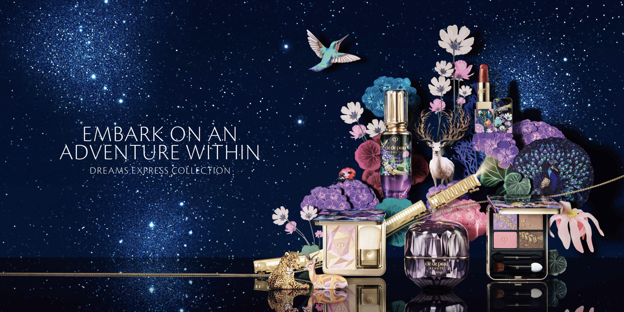 M*a様 未使用品　クレ・ド・ポー ボーテ コレクション ボーテ セレスト クリスマスコフレ】クレ・ド・ポー ボーテ：運命の列車と歩む