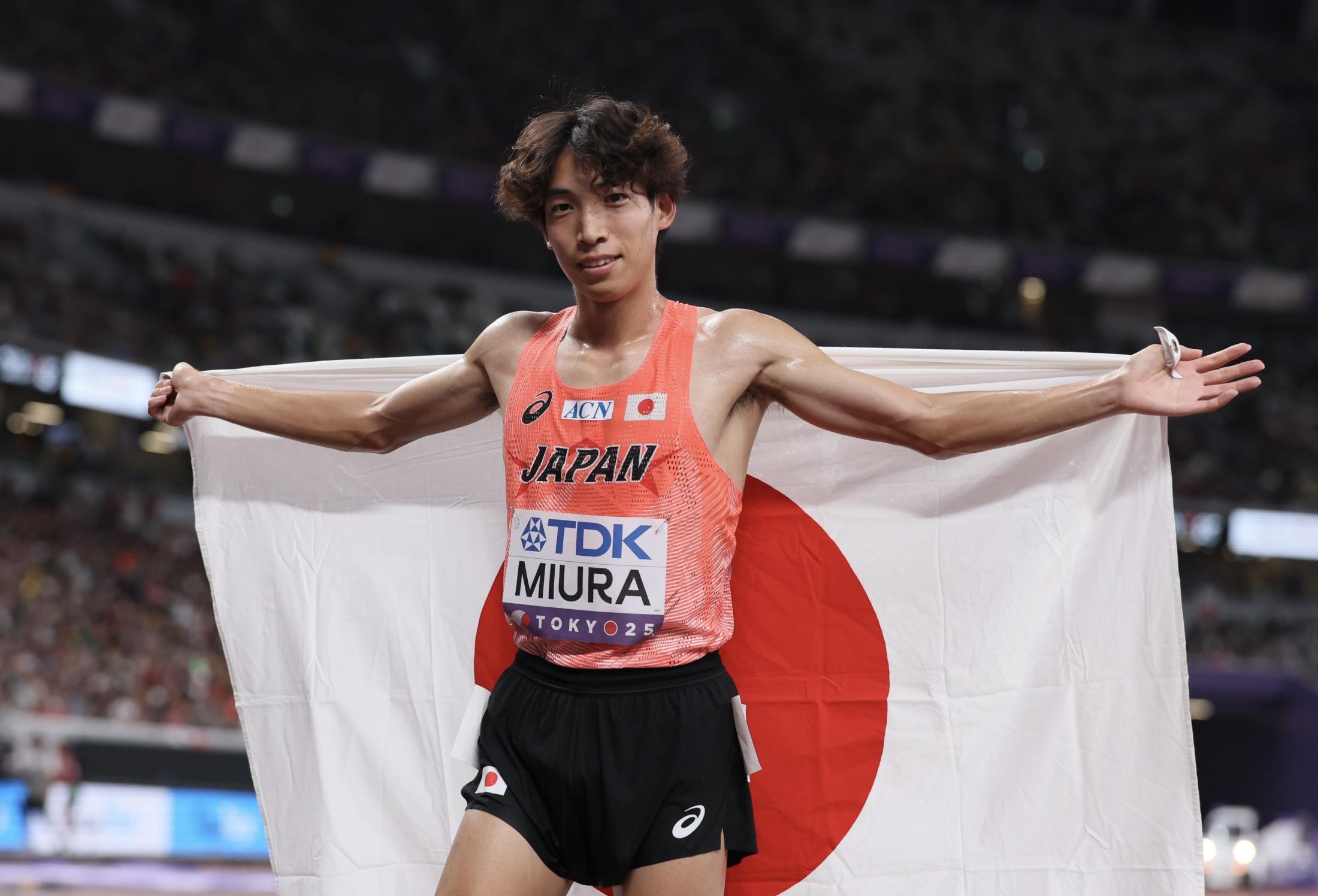 3000M障害 三浦龍司は悔しい8位入賞 惜しくもメダル届かず