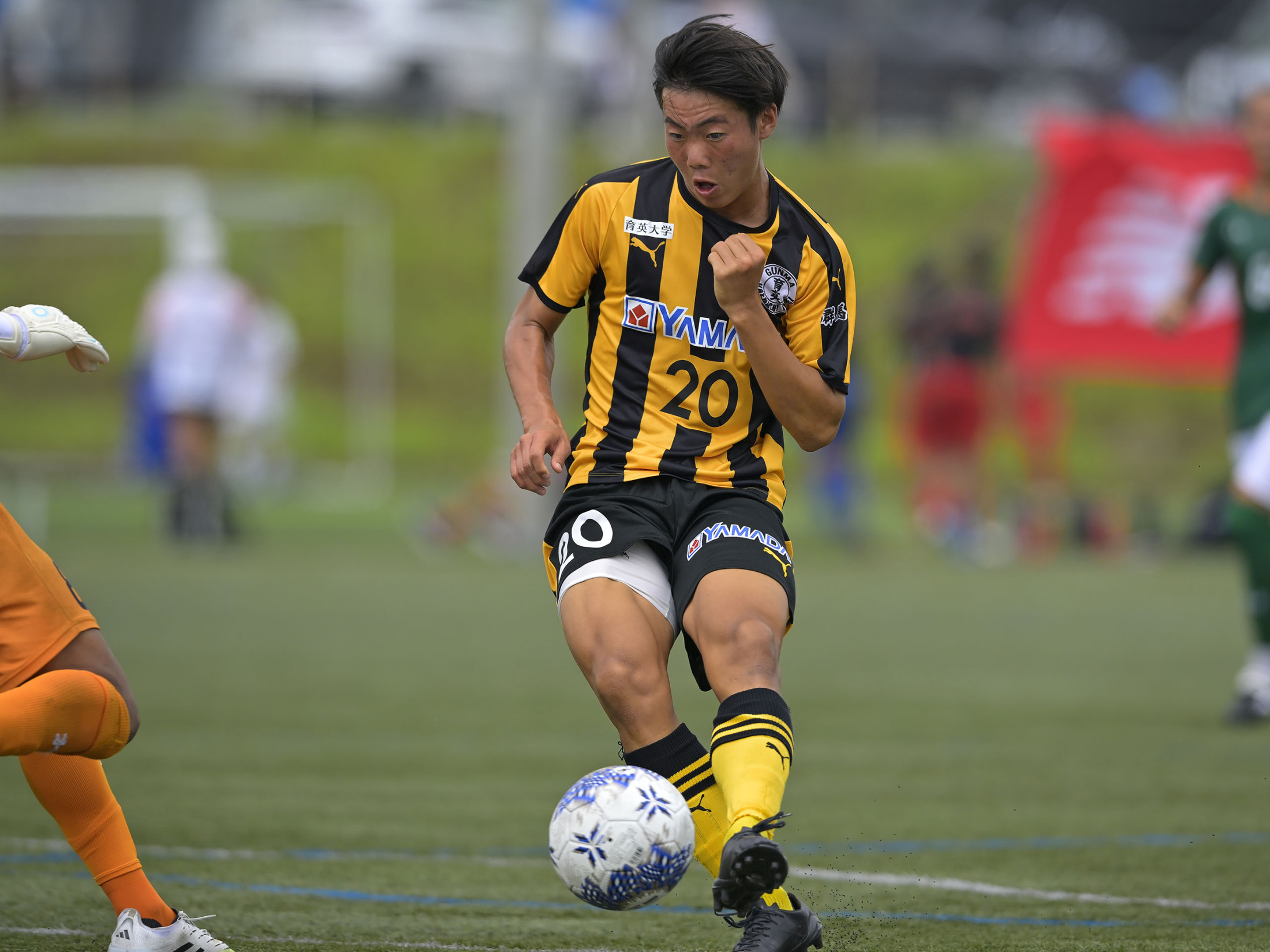 MOM5209]前橋育英FW原澤志和(1年)_目標は選手権日本一の先輩FW