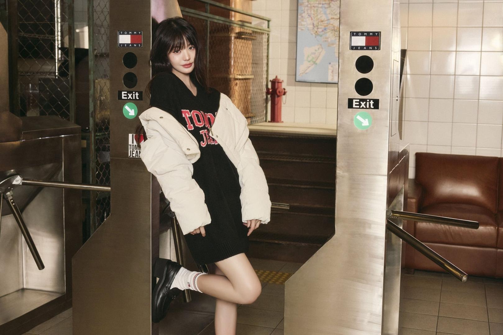 IVE ウォニョン、NYで洗練された魅力を披露！「トミー