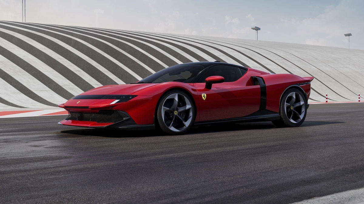 【非売品】フェラーリ849　テッサロッサ スパイダー　ポスター　印刷物　レア 非売品】フェラーリ849 テッサロッサ スパイダー ポスター