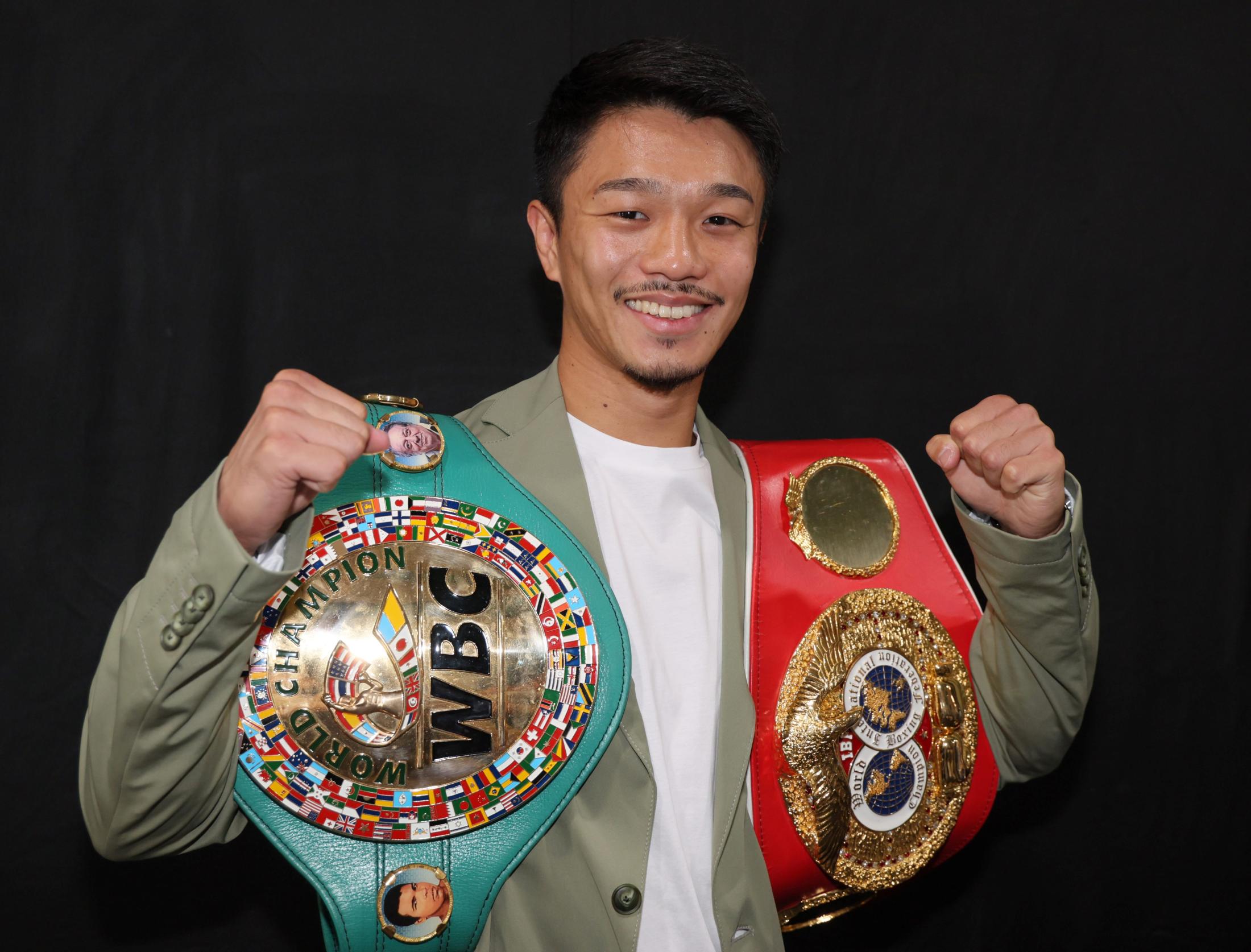 中谷潤人がSバンタム級転向発表 来年5月の井上尚弥戦に照準