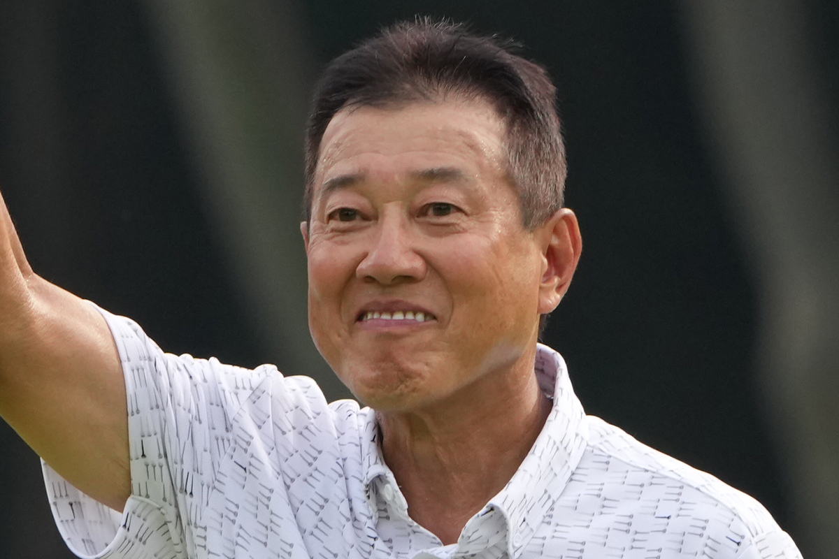 速報】巨人軍元監督の原辰徳は2日目「89」で通算27オーバー