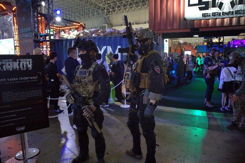 TGS2025 東京ゲームショウ　tarkov タルコフ　スカジャン　XL 遂にタルコフからの脱出か…！「Escape from Tarkov」プレ