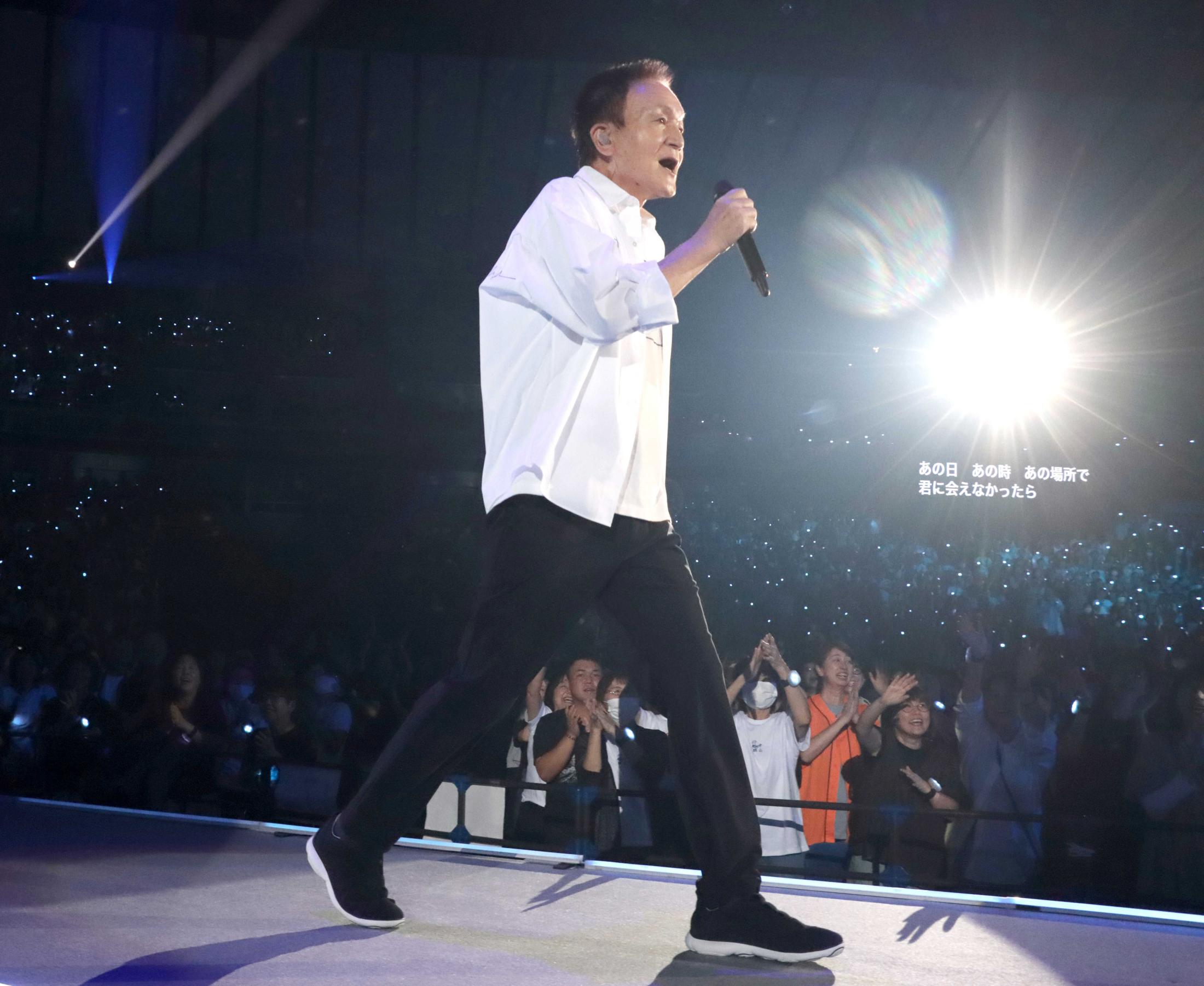 ● スーパースターこだわり猛語録スタ－千春　浜省　達郎長渕　小田和正　甲斐　矢沢 10/2付 小田和正 長渕剛 髙橋海人 白石まゆみ 中日スポーツ