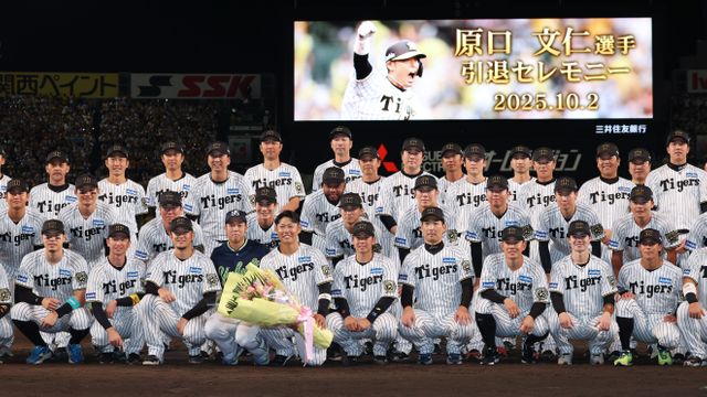 阪神・原口文仁のシーズン最終戦に密着 キャッチャー起用はサプライズ