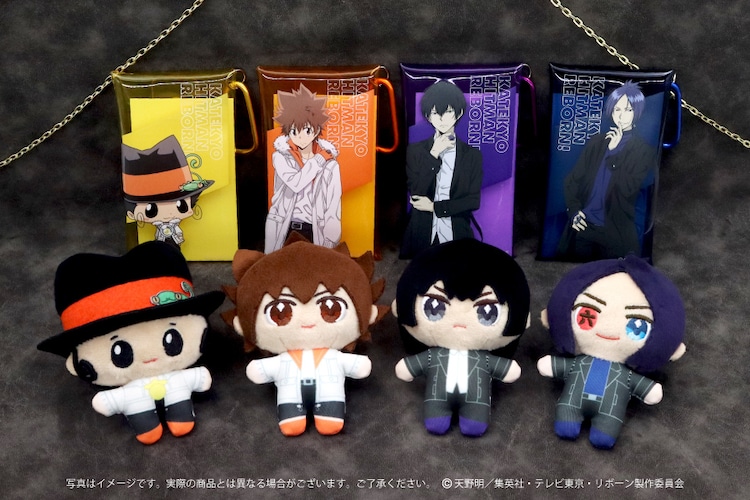 家庭教師ヒットマンREBORN!　プリーモ＆リボーンぬいぐるみセット 家庭教師ヒットマンREBORN!」ぬいぐるみ＆クリアケースがナムコ