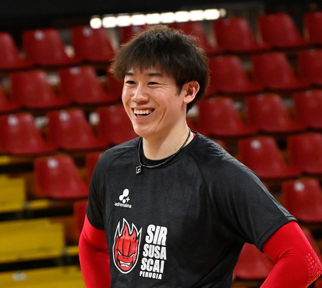 現地取材】サントリーとの親善試合直前の石川祐希を独占直撃