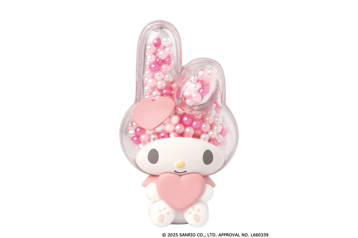 祝50周年【マイメロディ】“透明キラキラマスコット”（全6種