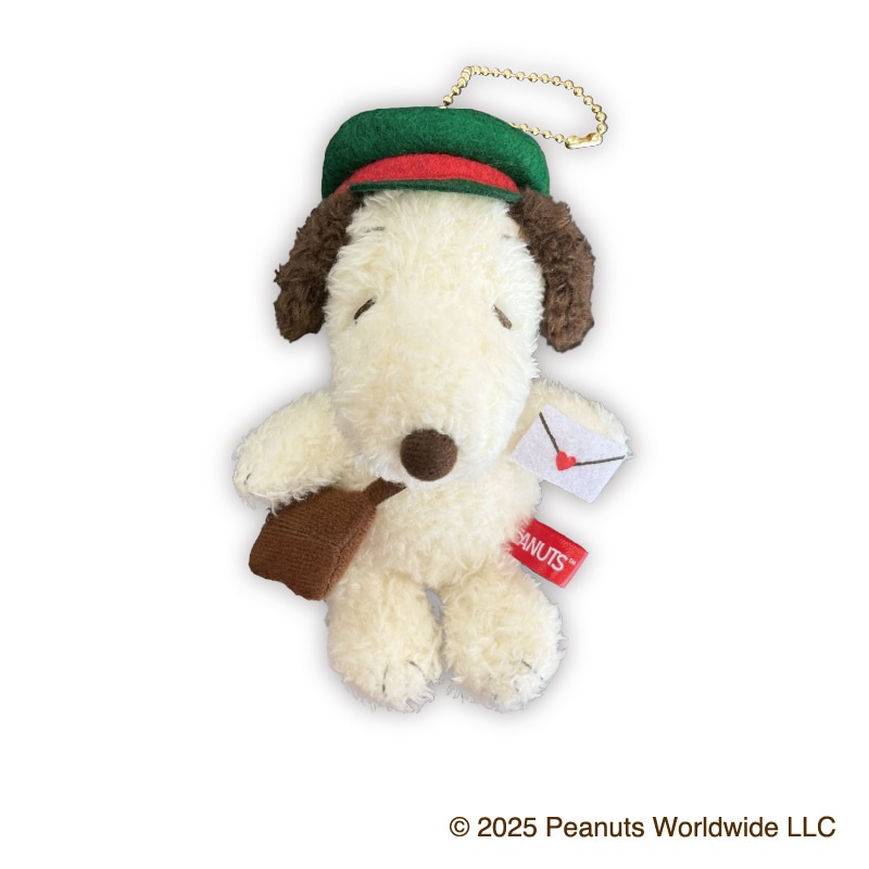 郵便局 スヌーピー マスコットキーホルダー,ポシェット,マルチ