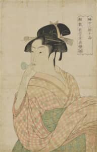 ガラス絵　硝子絵　浮世絵　錦絵　美人大首絵　葛飾北斎　喜多川歌麿 ガラス絵 硝子絵 浮世絵 錦絵 美人大首絵 葛飾北斎 喜多川歌麿