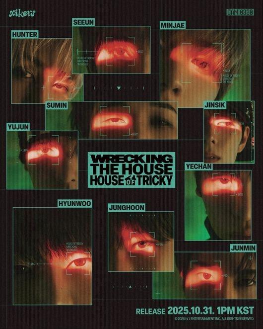 xikers、6thミニアルバム「HOUSE OF TRICKY : WRECKING THE