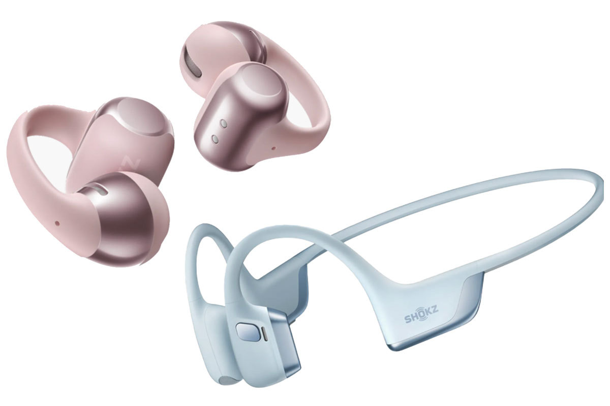 SHOKZ OpenDots S160 ピンク 骨伝導 イヤホン OpenDots One イヤーカフ型イヤホン - Shokz (ショックス) 日本