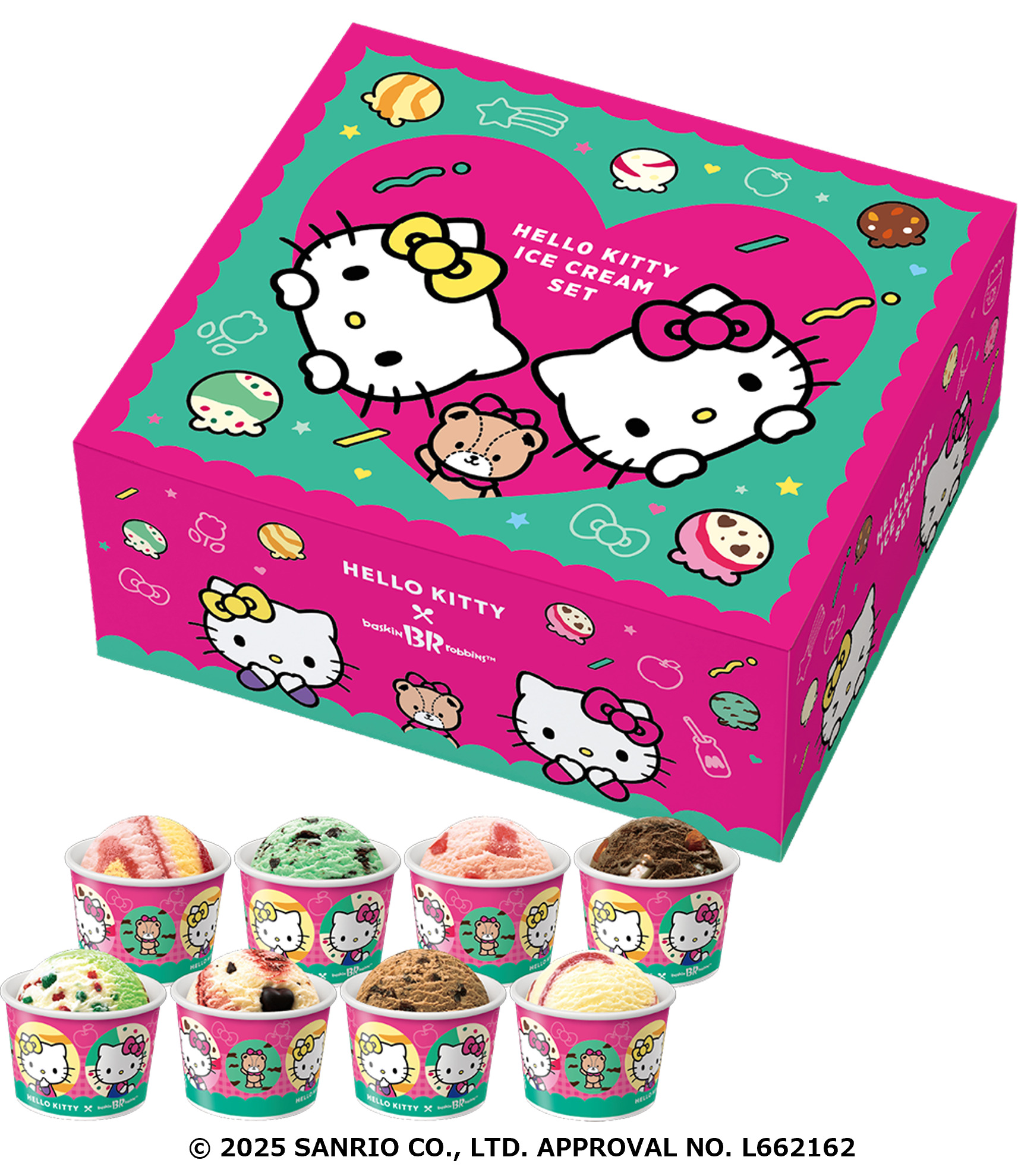ハローキティ×サーティワン】「HELLO KITTY Loves ICE CREAM」11