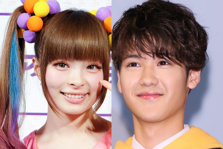 2023年に結婚を発表した歌手きゃりーぱみゅぱみゅと俳優葉山奨之夫妻