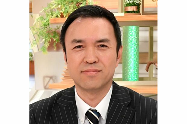 テレビ朝日のモーニングショーに出演し、高市内閣の支持率や米政策について発言するコメンテーター玉川徹氏