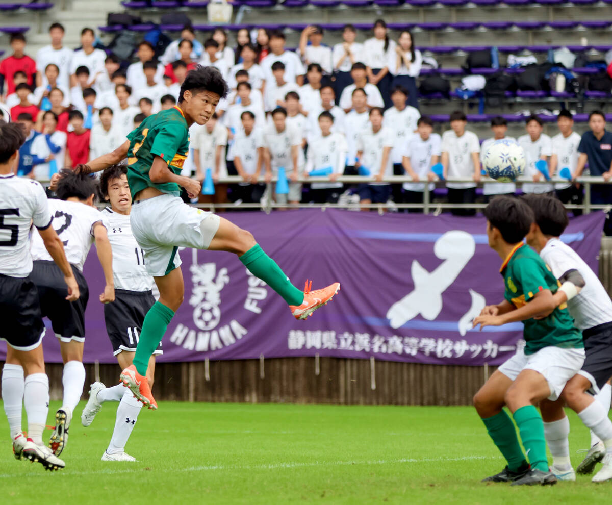 高校サッカー】静岡学園が3連覇へ快勝発進…先制弾のDF吉田俐