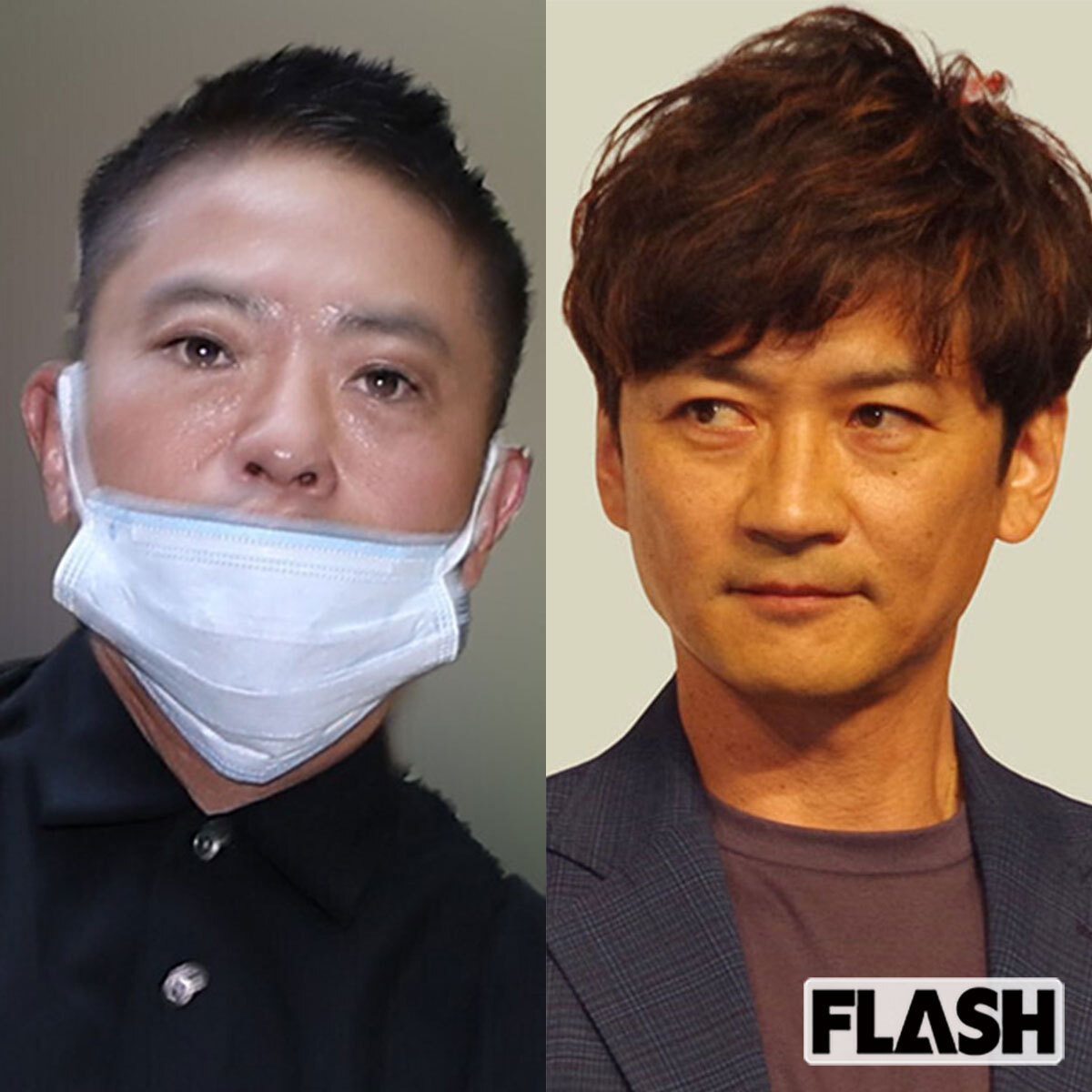 栗原心平氏、新番組『ぺこもぐキッチン』始動も視聴者が心配する“激やせ”の背景 「ぺこもぐキッチン」始動直前、共演していた国分太一氏(右)と料理家・栗原心平氏(左)