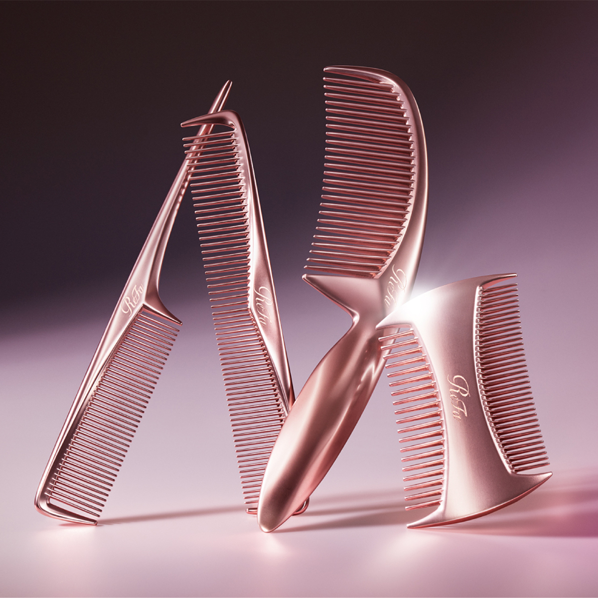 Refa コーム  Rose Gold４本セット リファ」がコーム4点セットを銀座店で限定発売 髪も心も艶やかに