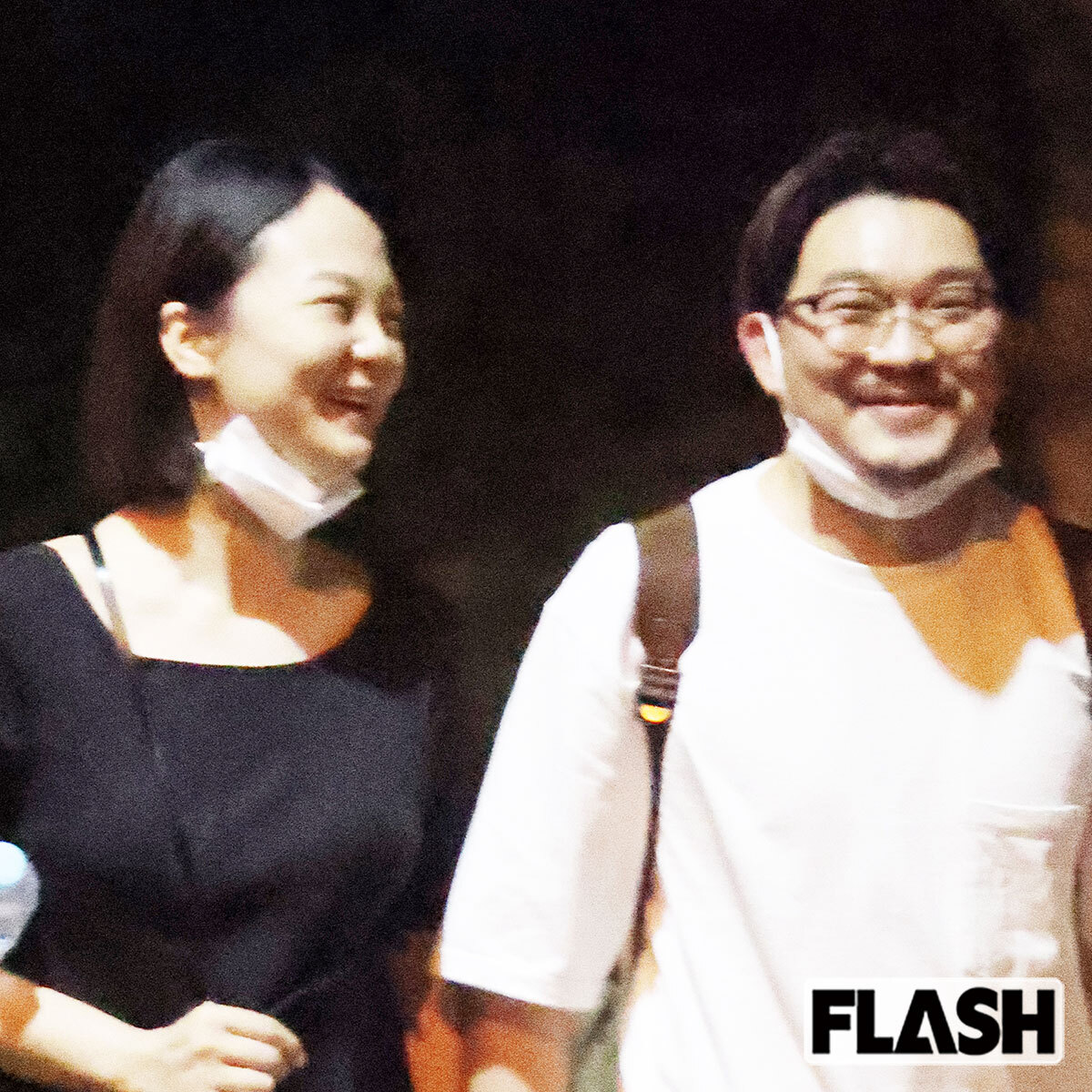 オズワルド伊藤と蛙亭イワクラ、熱愛報道時の深夜デートの様子