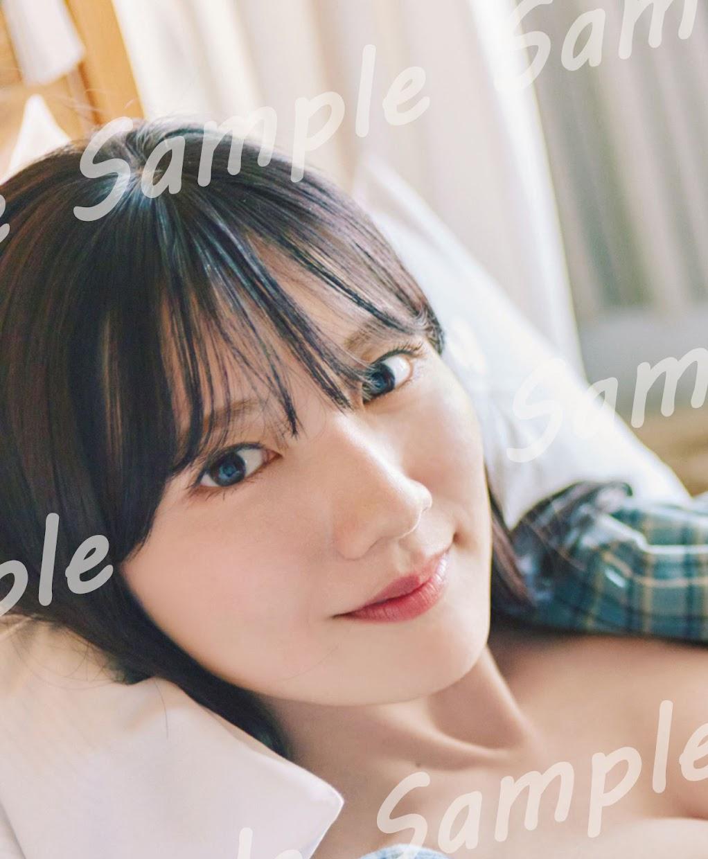 日向坂46河田陽菜＞大人っぽいボルドーのランジェリー リラックス