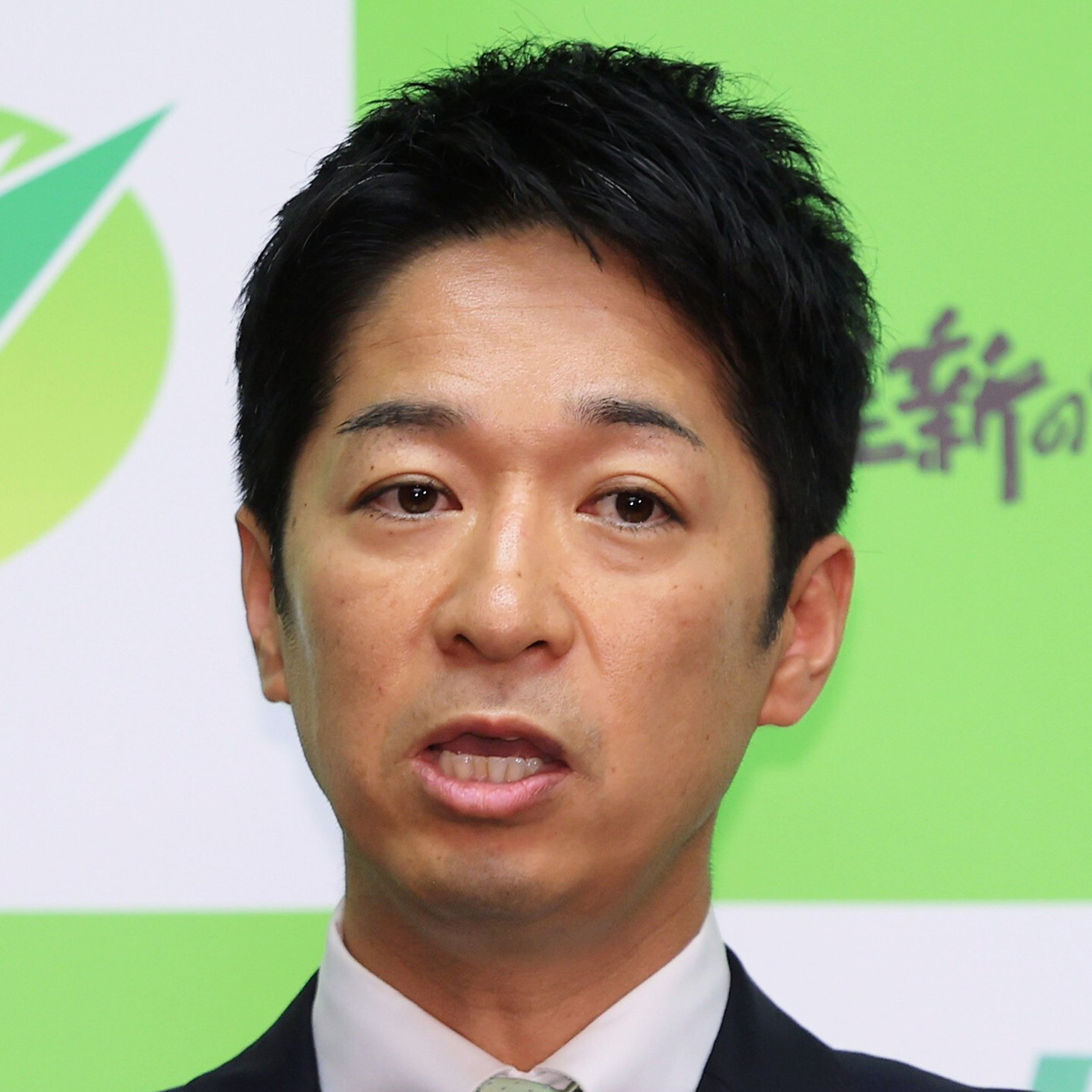 公金環流疑惑について説明する日本維新の会・藤田文武共同代表