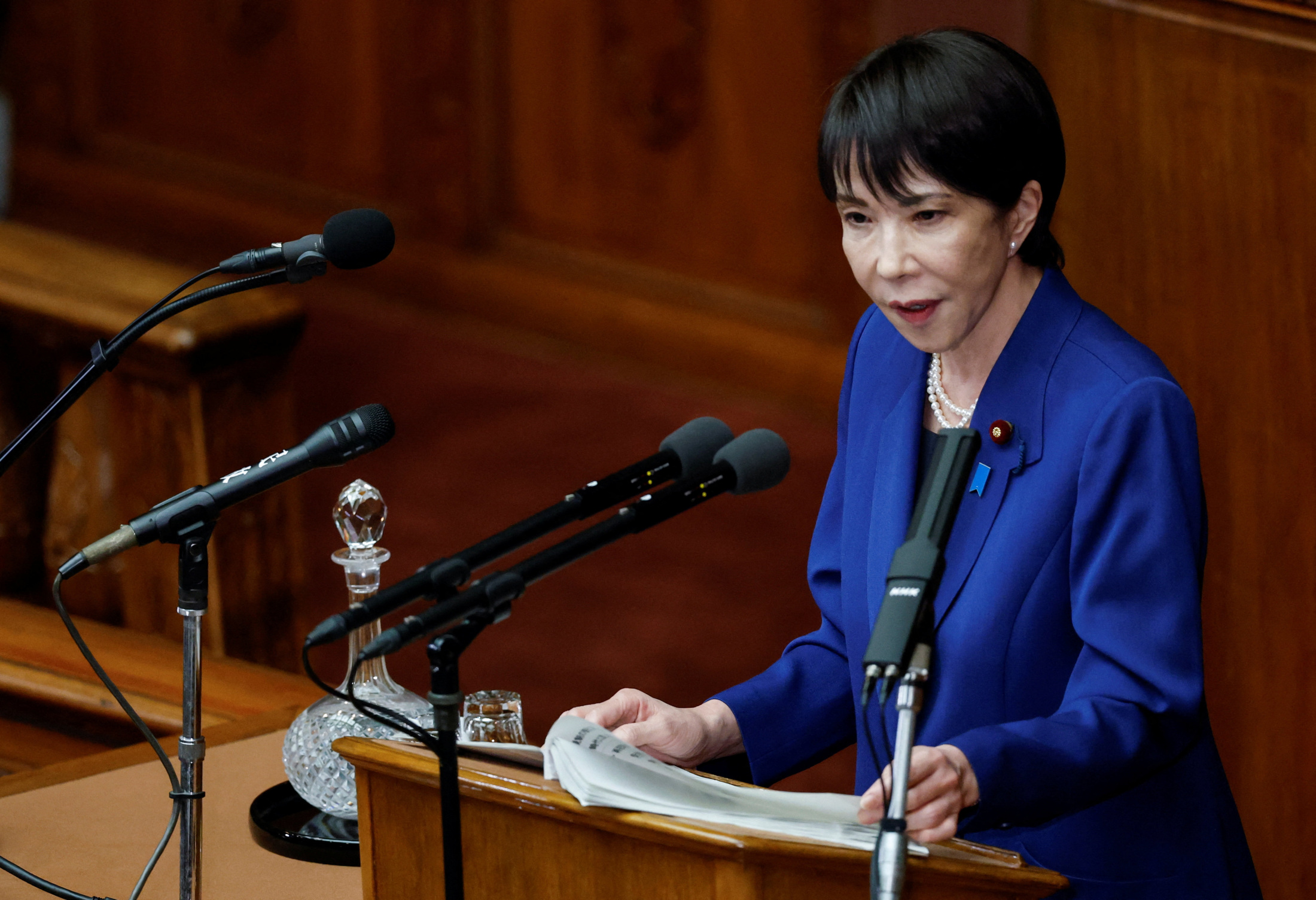 高市首相、プライマリーバランス黒字化「数年単位で確認」　単年度目標取り下げ（ロイター） - Yahoo!ニュース