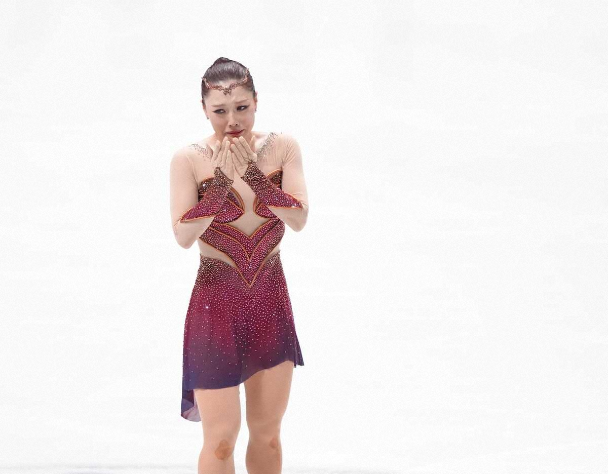 今季限りで引退の樋口新葉 最後のNHK杯で万感の涙「滑り切れてよかった」右足の痛みに負けず今季ベスト(スポニチアネックス)