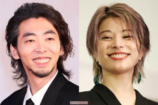 満面の笑みで結婚を報告した柄本時生（左）とさとうほなみ