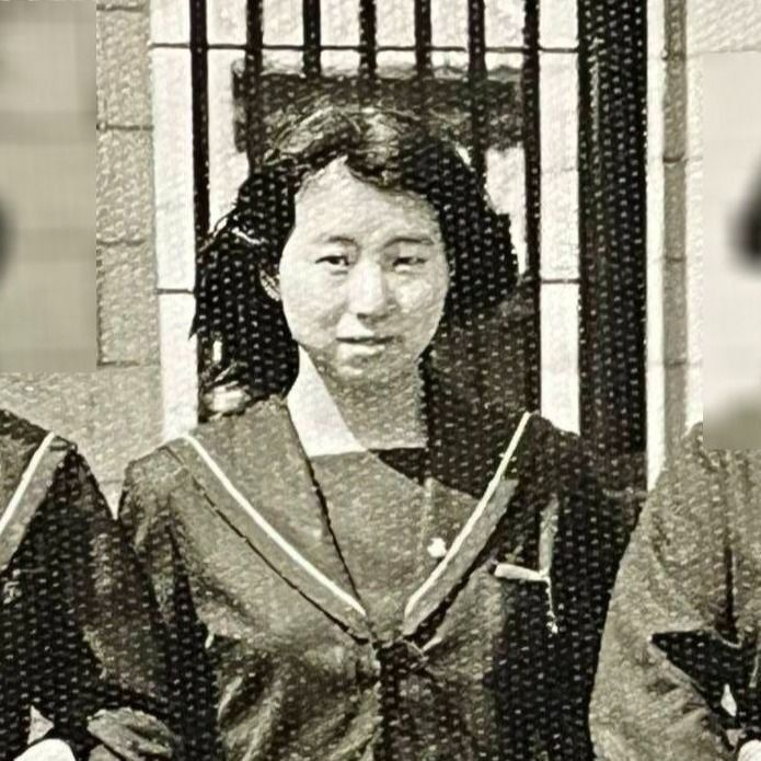 高校の卒業アルバムに写る安福久美子容疑者