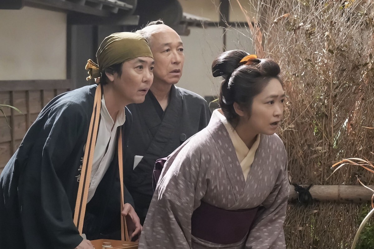 連続テレビ小説『ばけばけ』の撮影風景