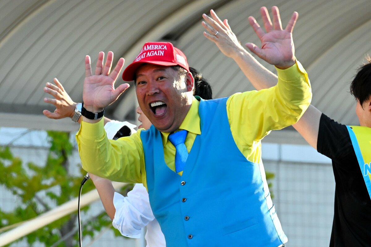 名誉毀損容疑で逮捕された立花孝志容疑者