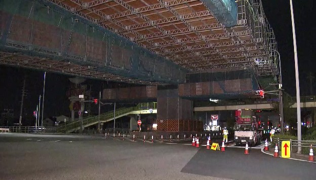 高さ14mから車道に転落…高速道路の高架下で足場解体中の作業員が死亡 揺れてバランスを崩したか（東海テレビ） - Yahoo!ニュース