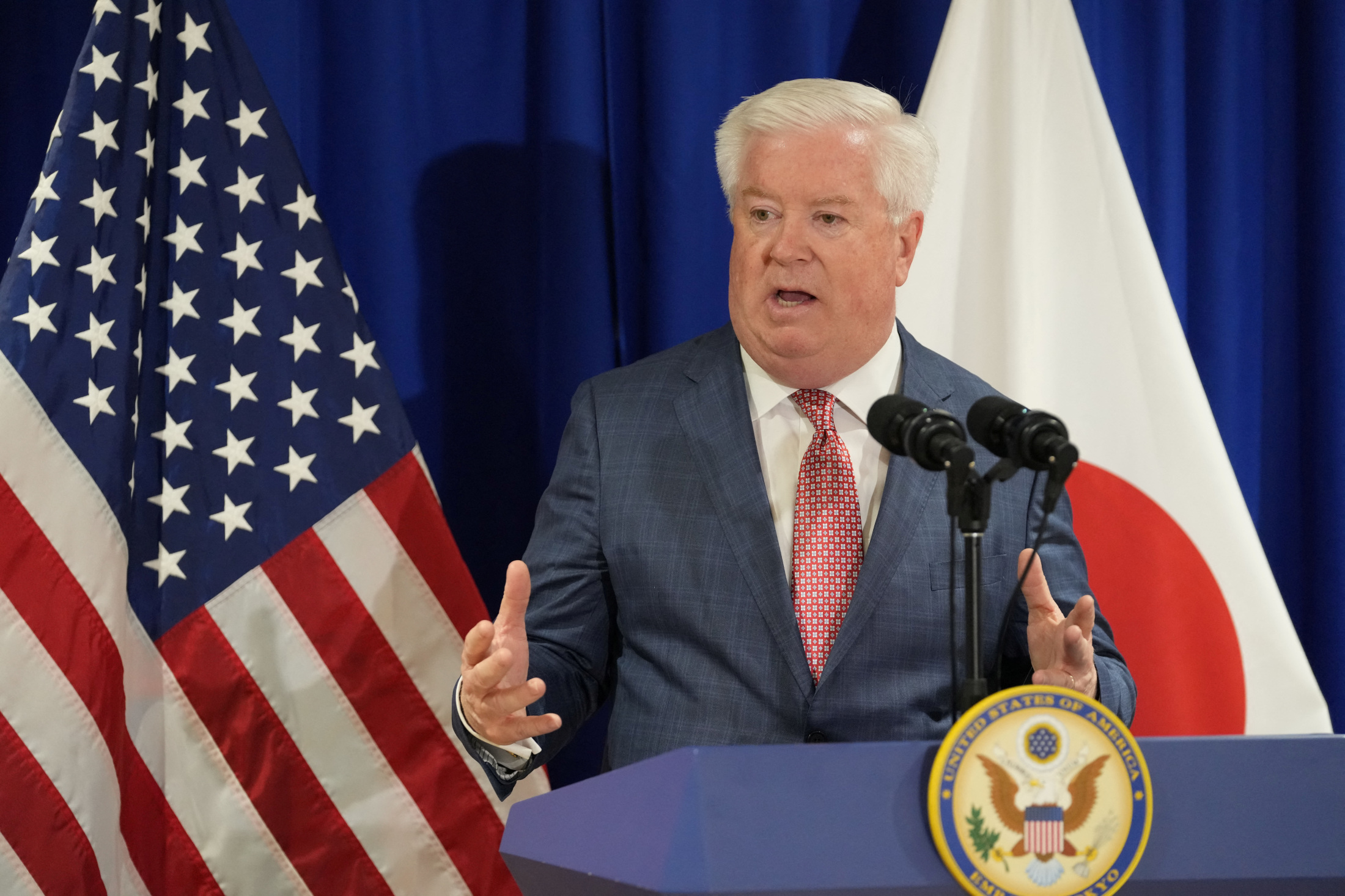 「日本を支えていく」とグラス駐日米大使、中国の日本産水産物輸入問題で（ロイター） - Yahoo!ニュース