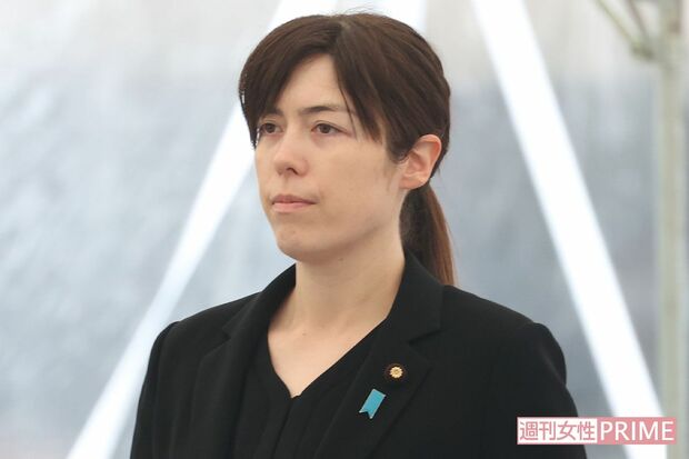 小野田紀美参議院議員の閣議後会見での様子