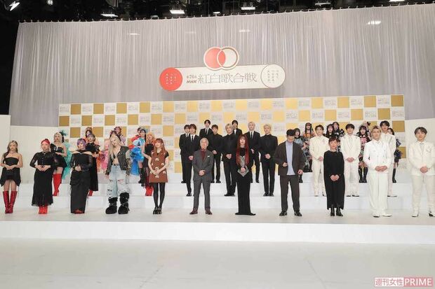 記者会見で第76回NHK紅白歌合戦の出場歌手発表について語るNHKの山名啓雄メディア総局長