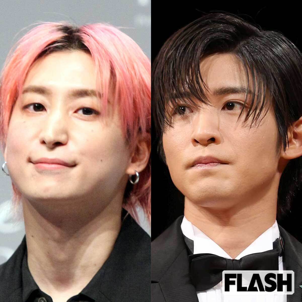 SnowManの佐久間大介と目黒蓮