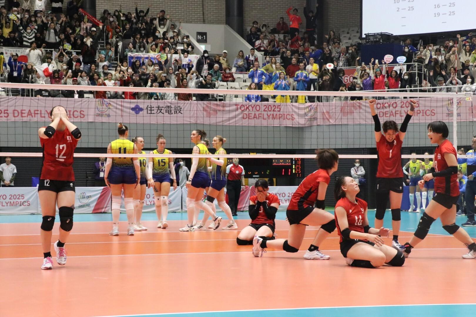 【バレー】デフバレーボール女子日本代表が決勝進出でメダル確定 男子は24日の5-6位決定戦へ ...