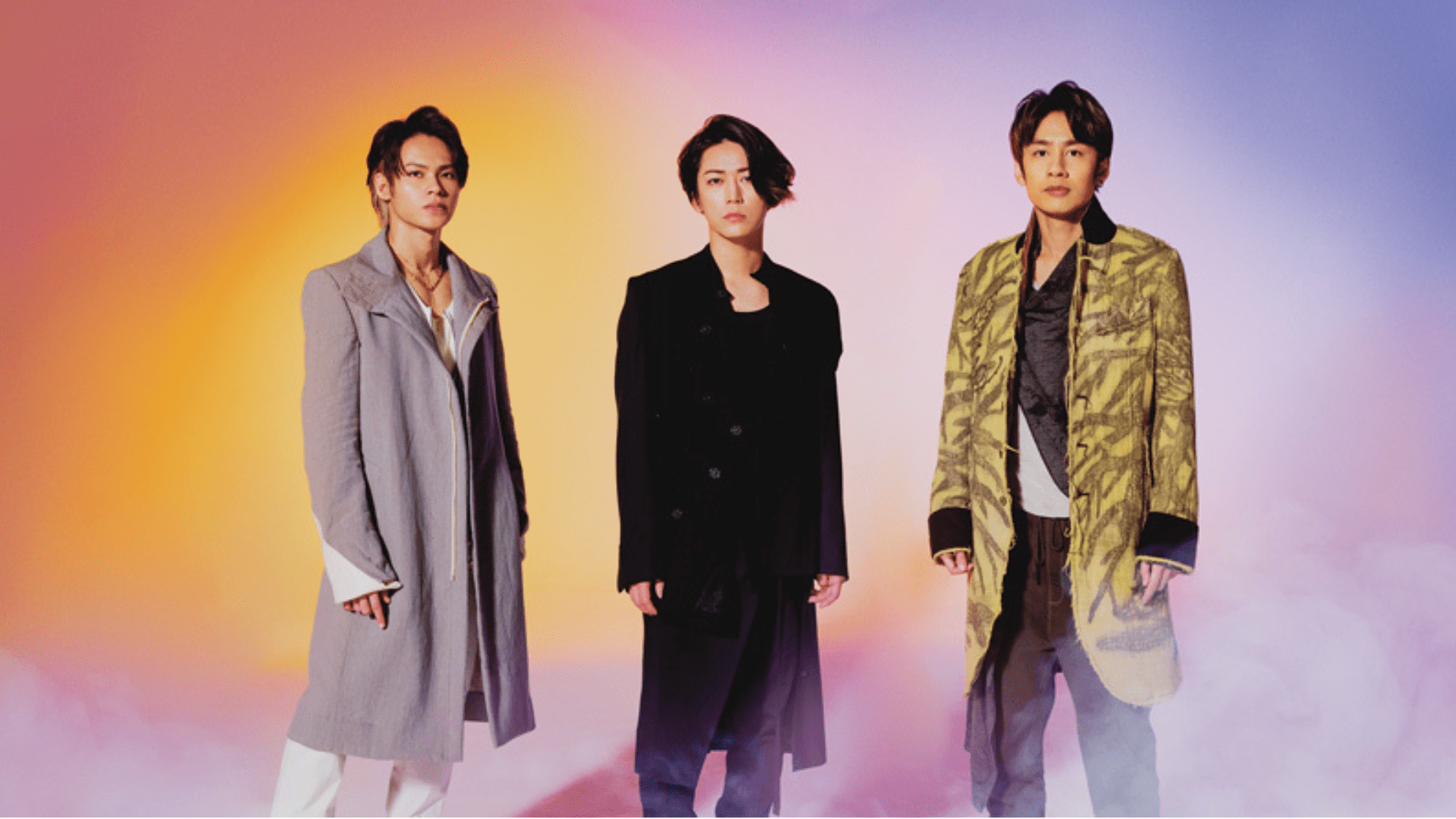 KAT-TUNのメンバー（上田竜也、亀梨和也、中丸雄一）