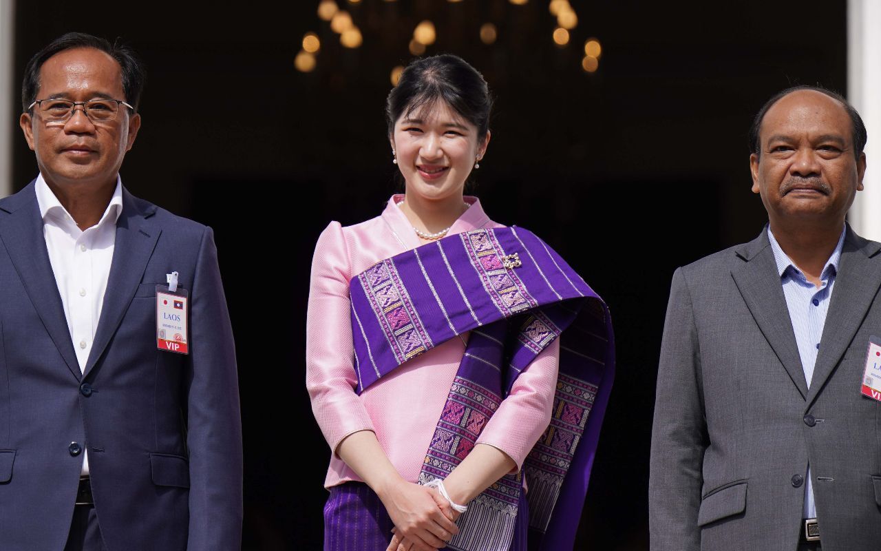 ラオスを訪問された愛子さま