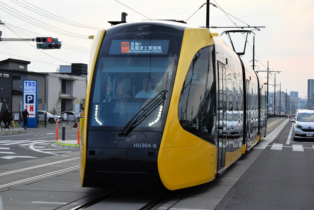 宇都宮市と隣の芳賀町を結ぶLRT