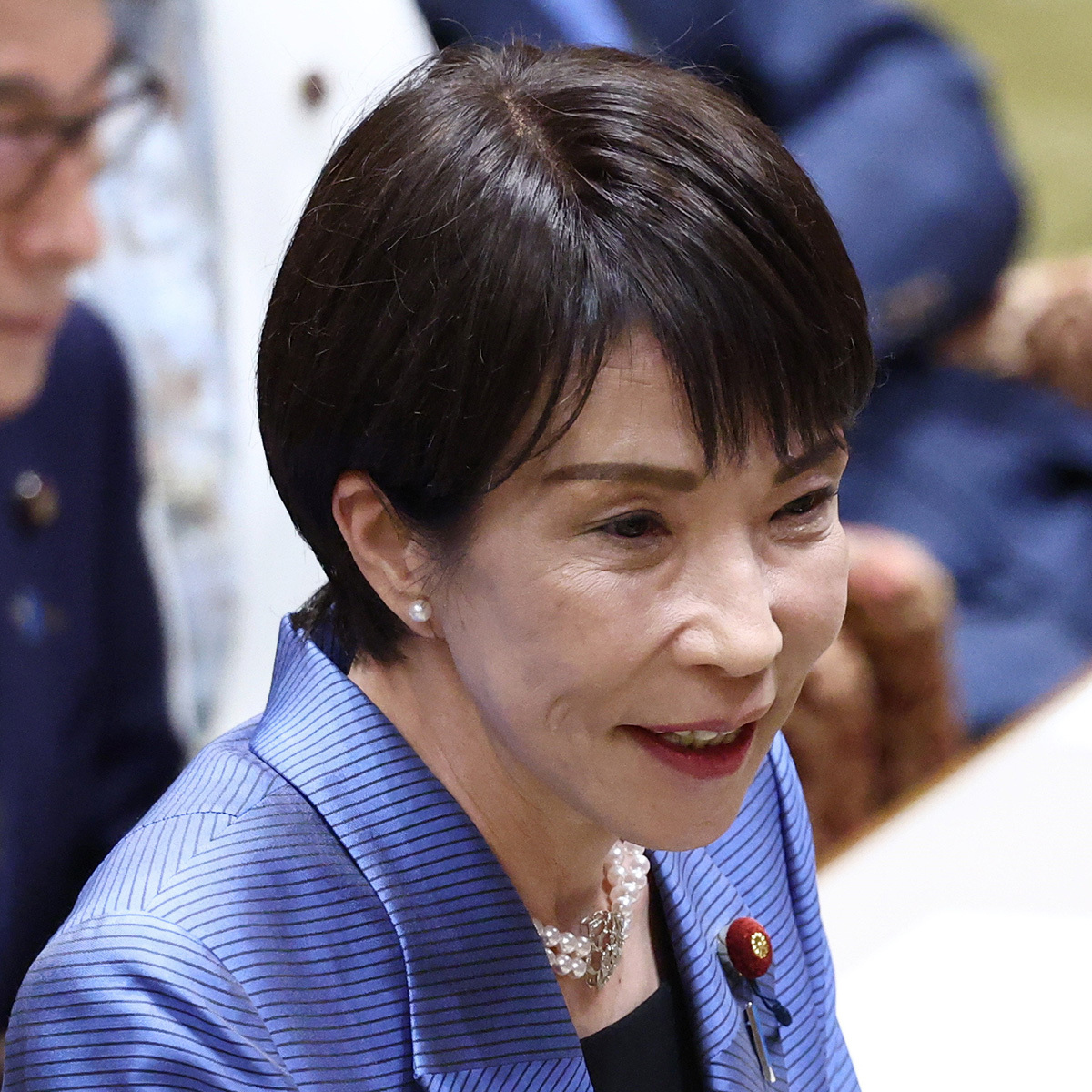 党首討論で答弁する高市早苗首相