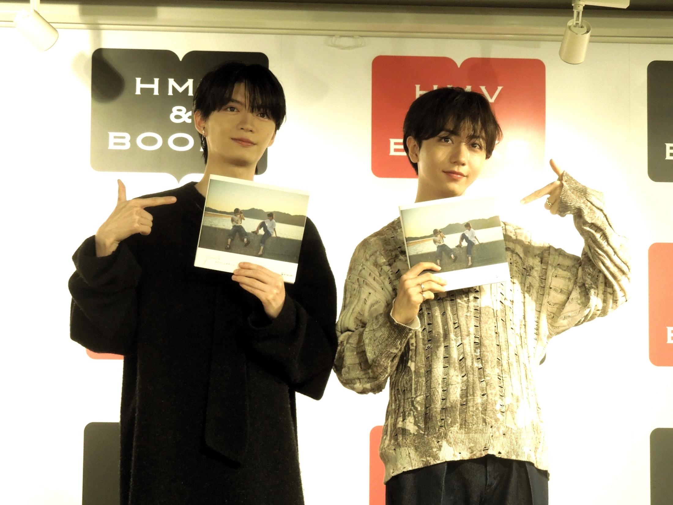 げんじぶ。杢代和人＆長野凌大、写真集で互いを撮影「メンバー