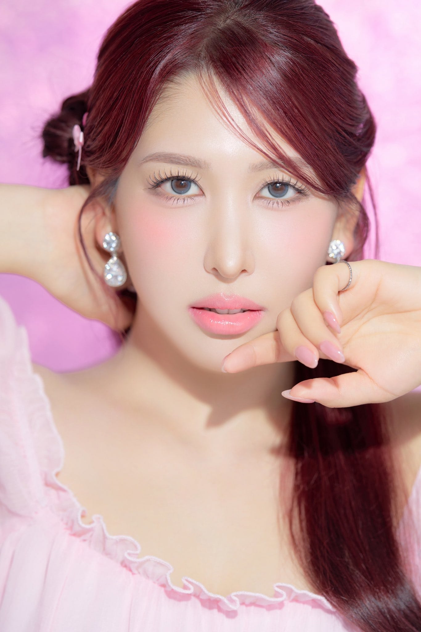 3時のヒロインゆめっちの韓国アイドル風ショット