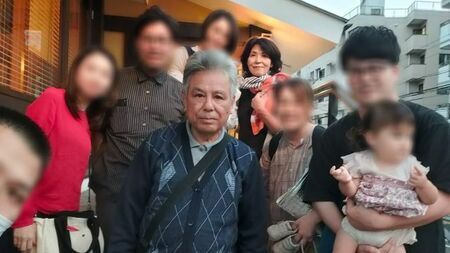 2022年10月に家族で撮影された樫山さん