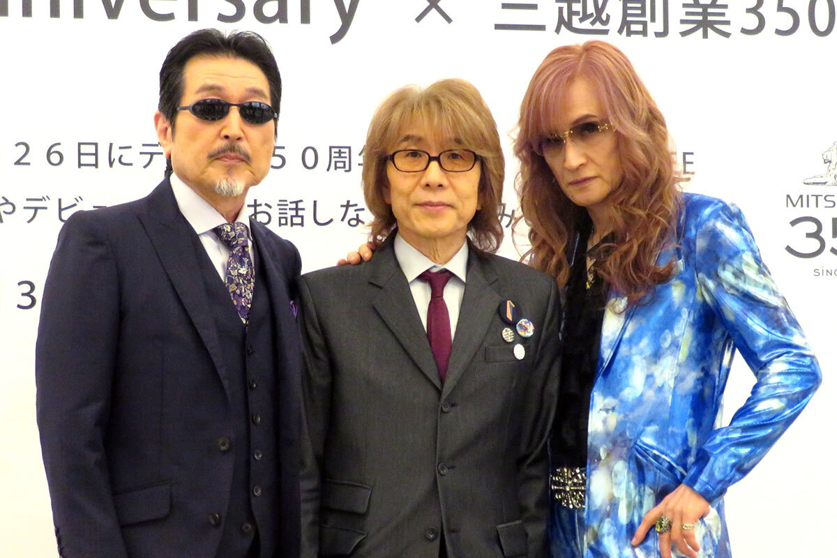 THE ALFEEの桜井賢、坂崎幸之助、高見沢俊彦