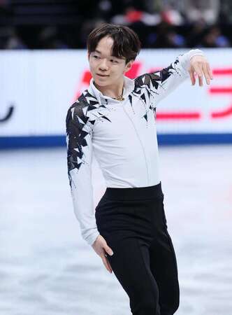 鍵山優真、世界王者・マリニンに14点超差つけてSP首位発進「五輪につながるいい演技だった」/フィギュア(サンケイスポーツ)