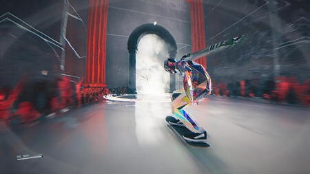 クールで美しく、とにかく変なスケボーゲーム『Skate Story』プレイレポ。リトライを繰り返す試行錯誤なスケボー体験×独特な世界観×ピッタリな音楽で唯一無二のプレイ感!(Game Spark)